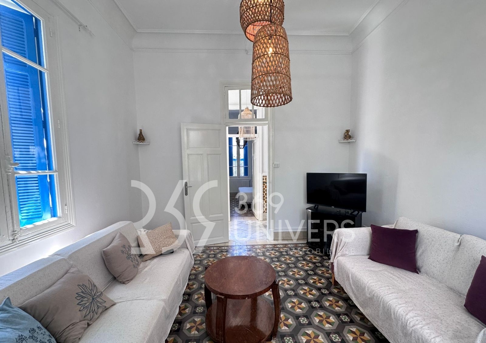 La Marsa Marsa Safsaf Location Maisons Villa meuble avec jardin  la marsa ref rh165