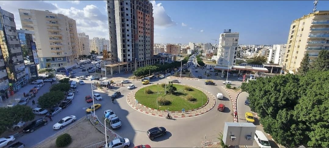 Sousse Ville Sousse Corniche Vente Appart. 2 pices S1 vue mer  khezama panorama