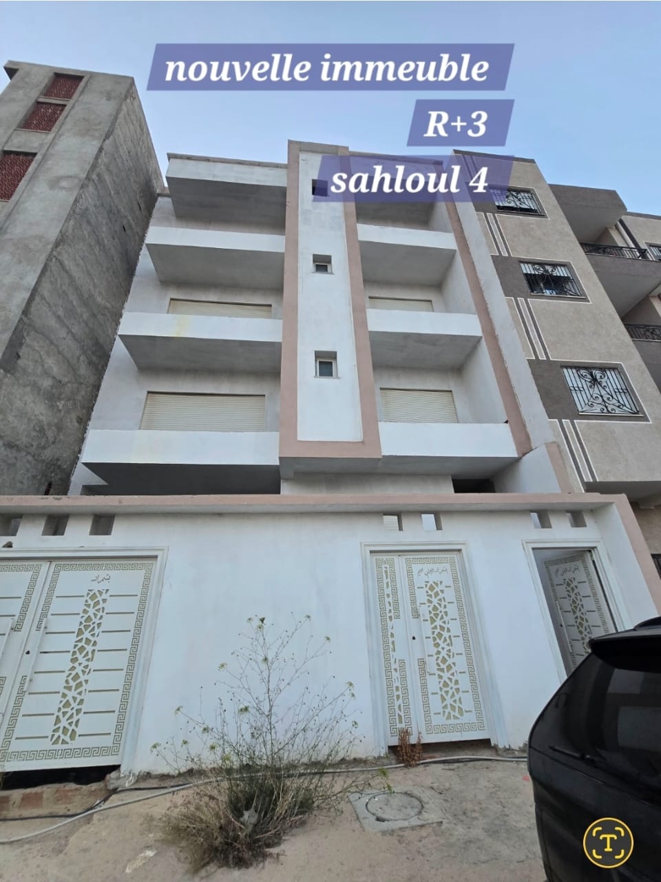 Sousse Jaouhara Sahloul Vente Autre Immeuble neuf prt  exploiter sahloul 4