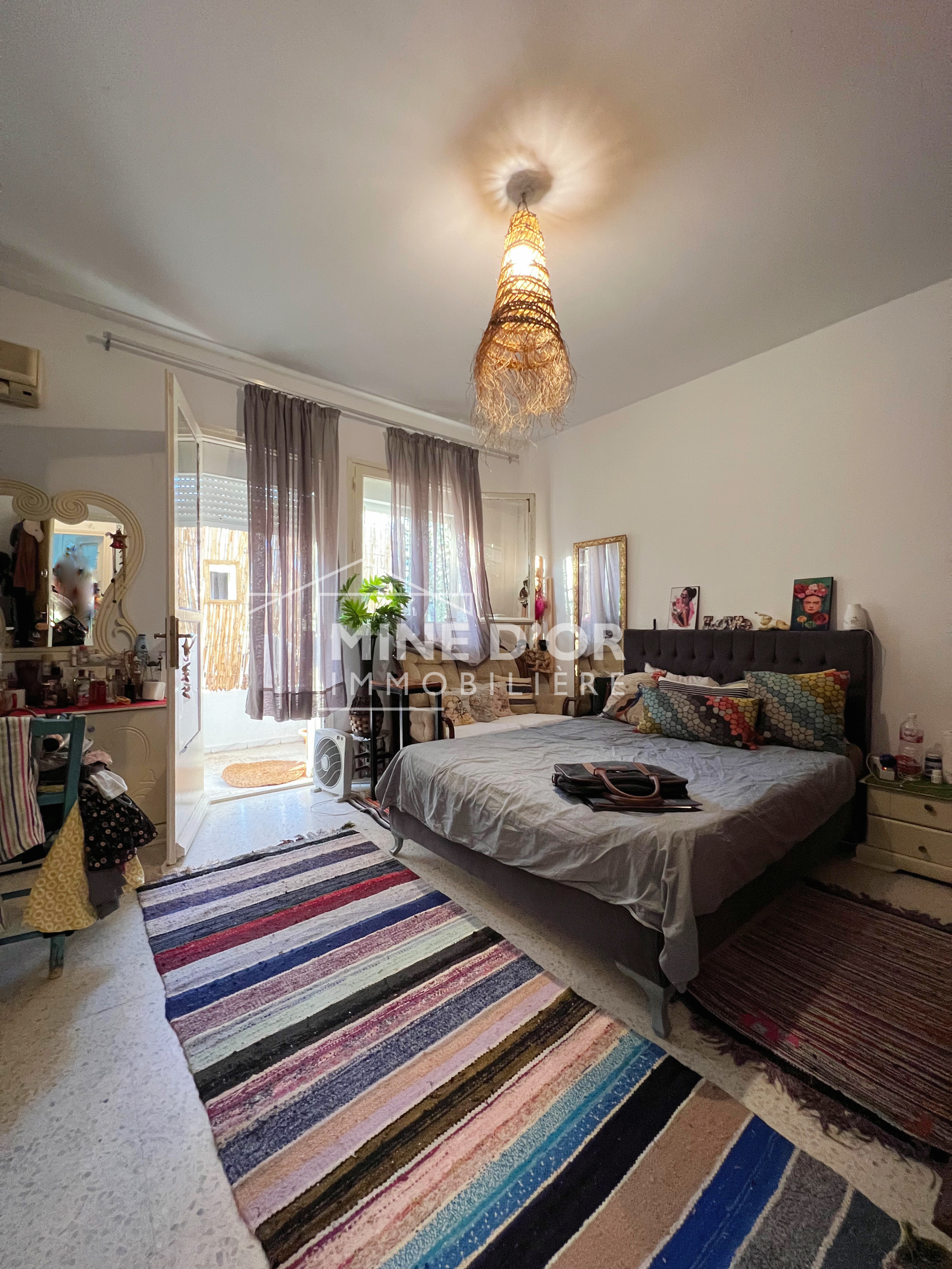 Cite El Khadra Cite Oplympique Vente Appart. 4 pices Av appartement s3 au rdc  la cit olympique