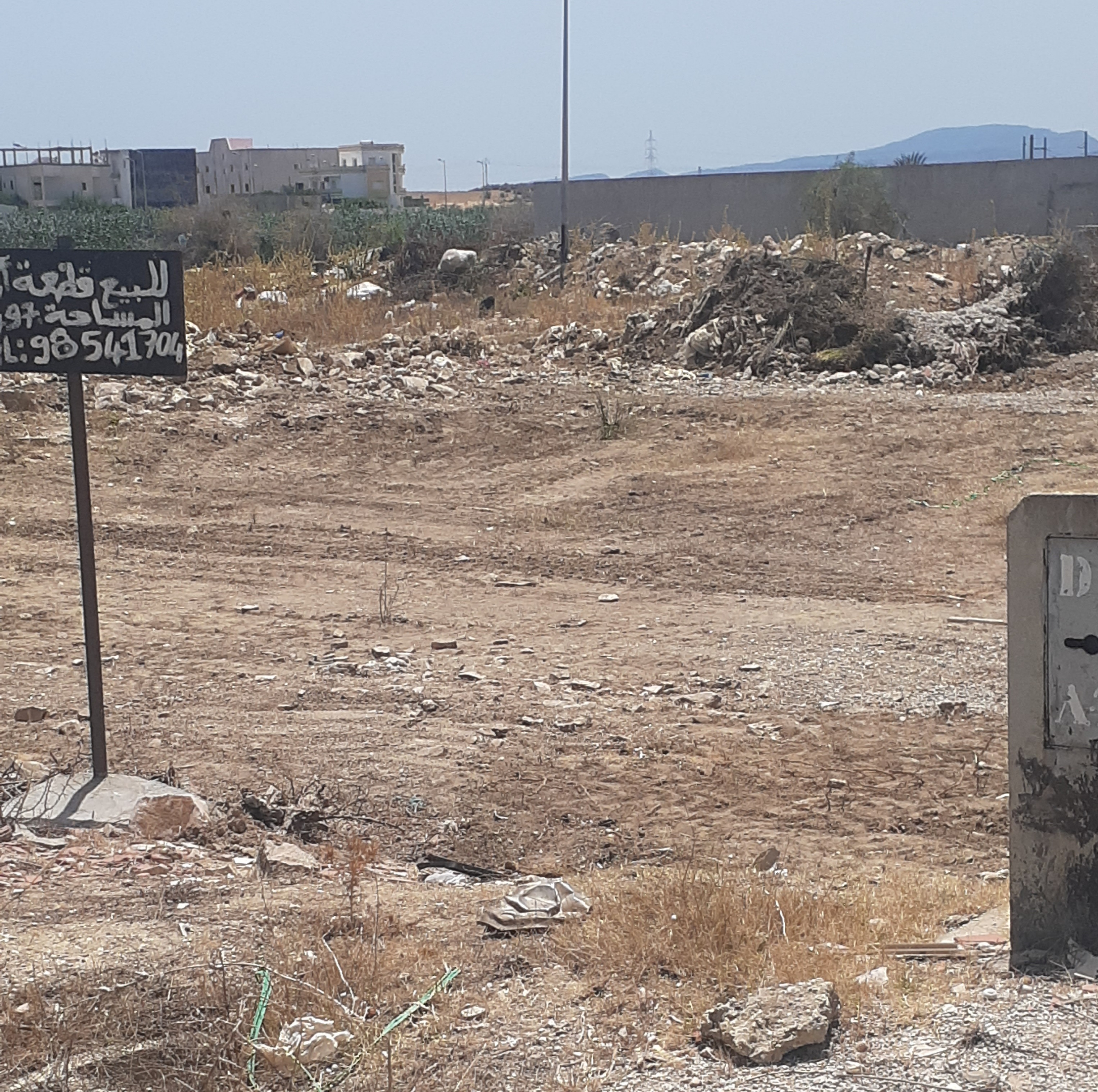 Hammam Chatt Borj Cedria Terrain Terrain nu Terrain lotissement des finances riadh borj cedria