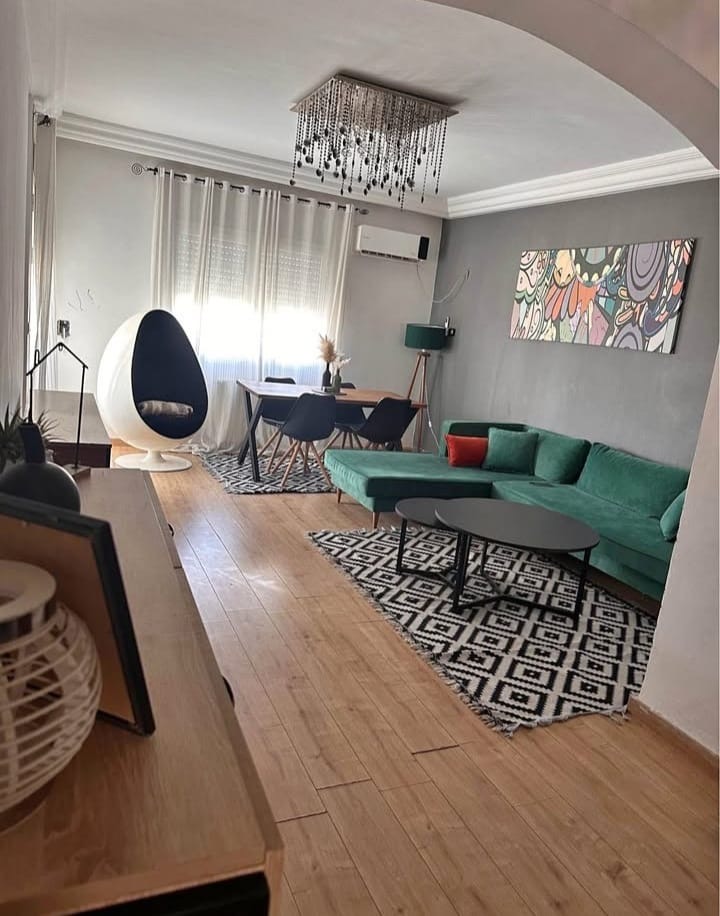 Mnihla Jardins d'el Menzah Location Appart. 4 pices Un agrable appartement s3  jardins menzah 1