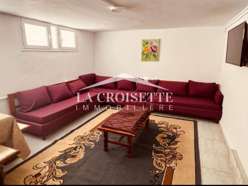 La Marsa Cite El Moustakbel (La Marsa) Location Appart. 3 pices Rez de chausse s2 meubl  la marsa mrcl0322
