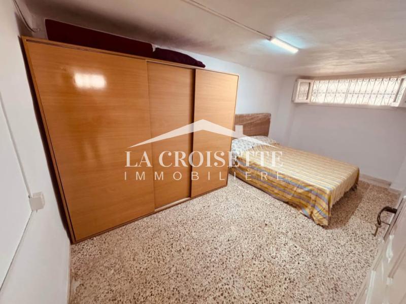 La Marsa Cite El Moustakbel (La Marsa) Location Appart. 3 pices Rez de chausse s2 meubl  la marsa mrcl0322