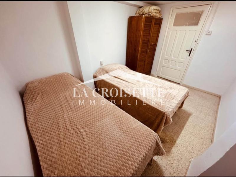 La Marsa Cite El Moustakbel (La Marsa) Location Appart. 3 pices Rez de chausse s2 meubl  la marsa mrcl0322