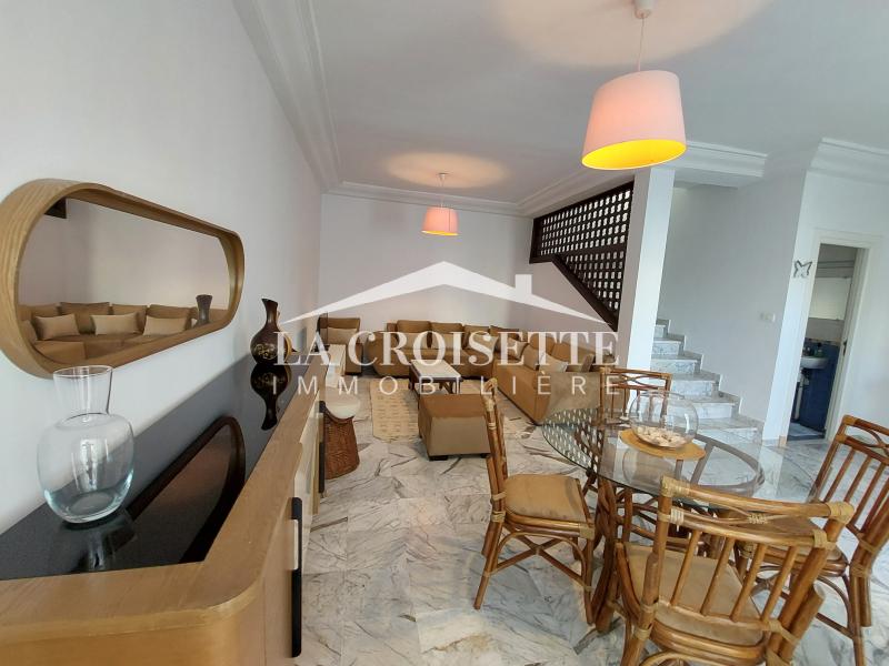 La Marsa Cite El Moustakbel (La Marsa) Location Duplex S4 meubl  la marsa zdl0674