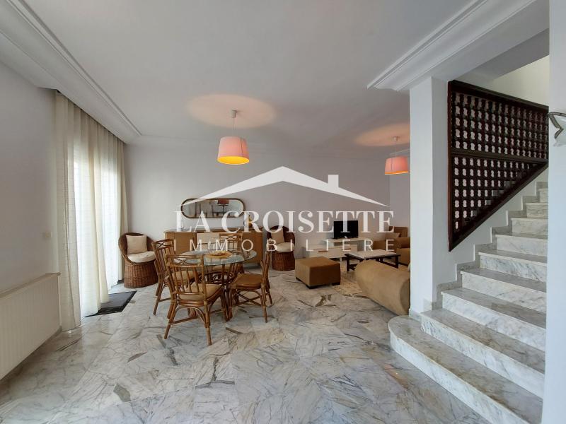 La Marsa Cite El Moustakbel (La Marsa) Location Duplex S4 meubl  la marsa zdl0674