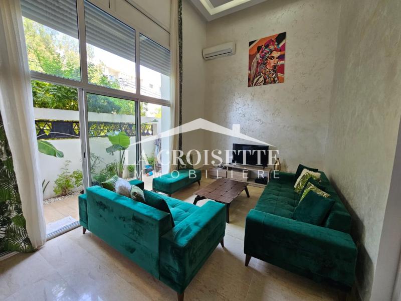 La Marsa Sidi Daoud Location Duplex S3 meubl avec jardin  la marsa mdl0188