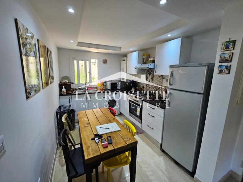 La Marsa Sidi Daoud Location Duplex S3 meubl avec jardin  la marsa mdl0188