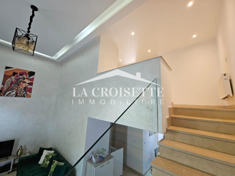 La Marsa Sidi Daoud Location Duplex S3 meubl avec jardin  la marsa mdl0188