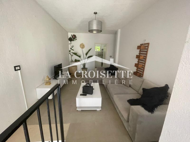 La Marsa Cite El Moustakbel (La Marsa) Location Appart. 2 pices Loft s1 meubl avec terrasse  la marsa mal1736