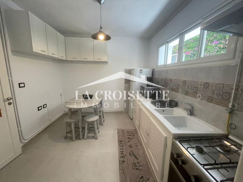 La Marsa Cite El Moustakbel (La Marsa) Location Appart. 2 pices Loft s1 meubl avec terrasse  la marsa mal1736