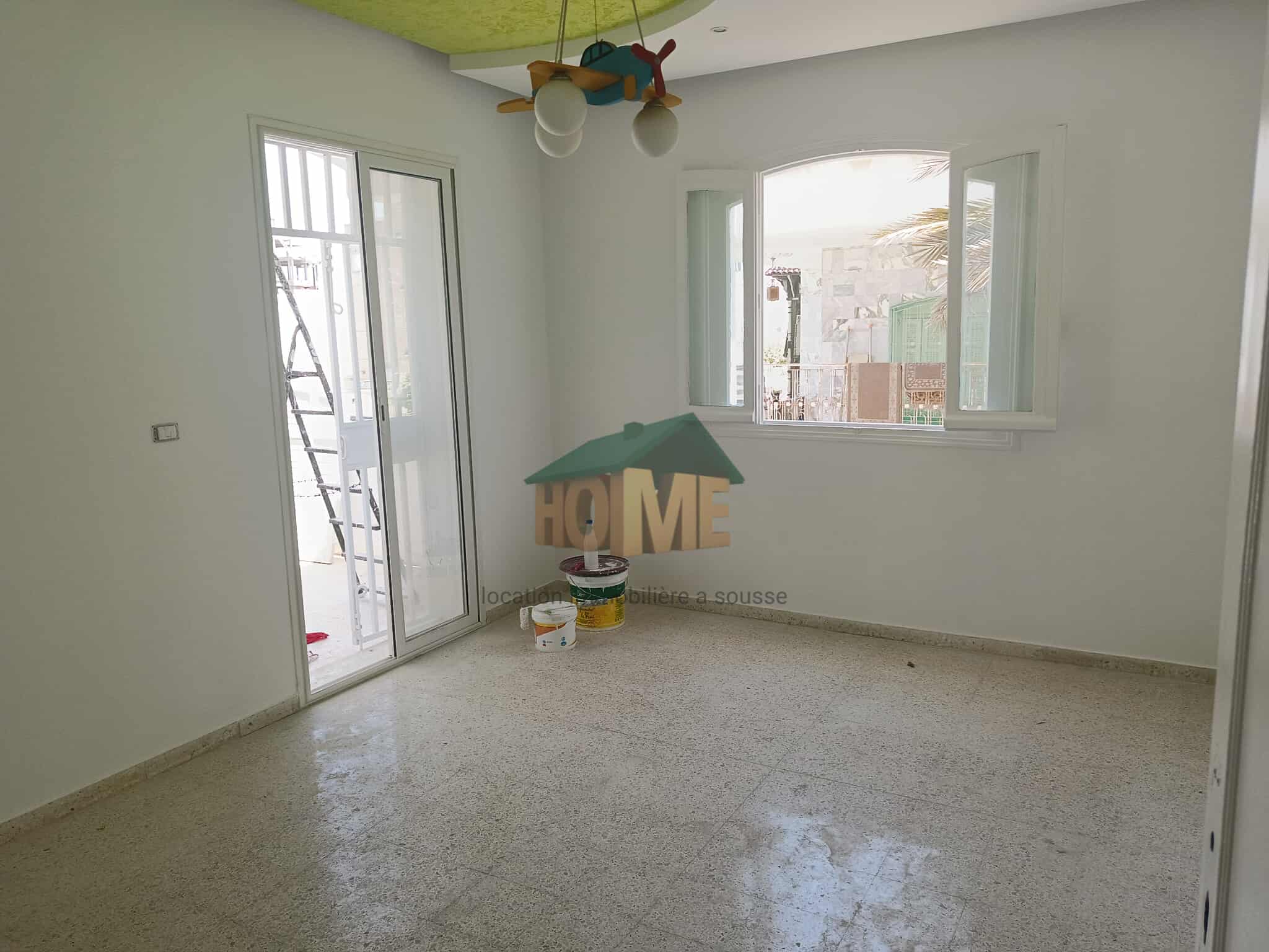 Sousse Jaouhara Khezama Ouest Location Appart. 3 pices S3 khezema ouest