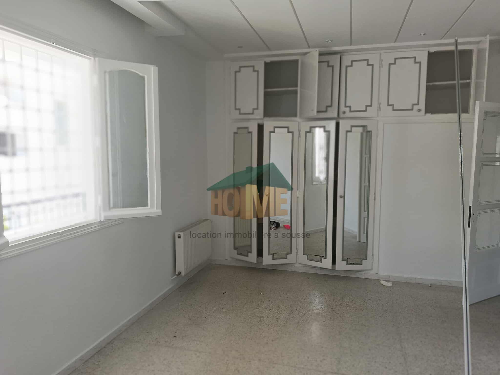 Sousse Jaouhara Khezama Ouest Location Appart. 3 pices S3 khezema ouest