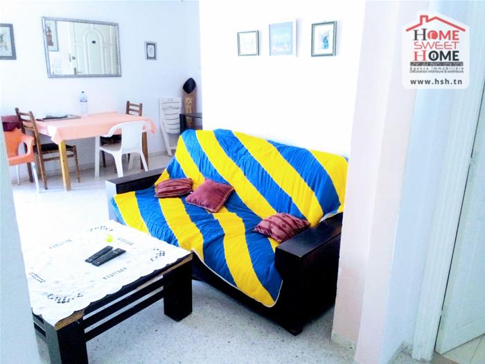 Hammam Chatt Borj Cedria Location Appart. 2 pices Appart s2 alona meubl  borj cedria