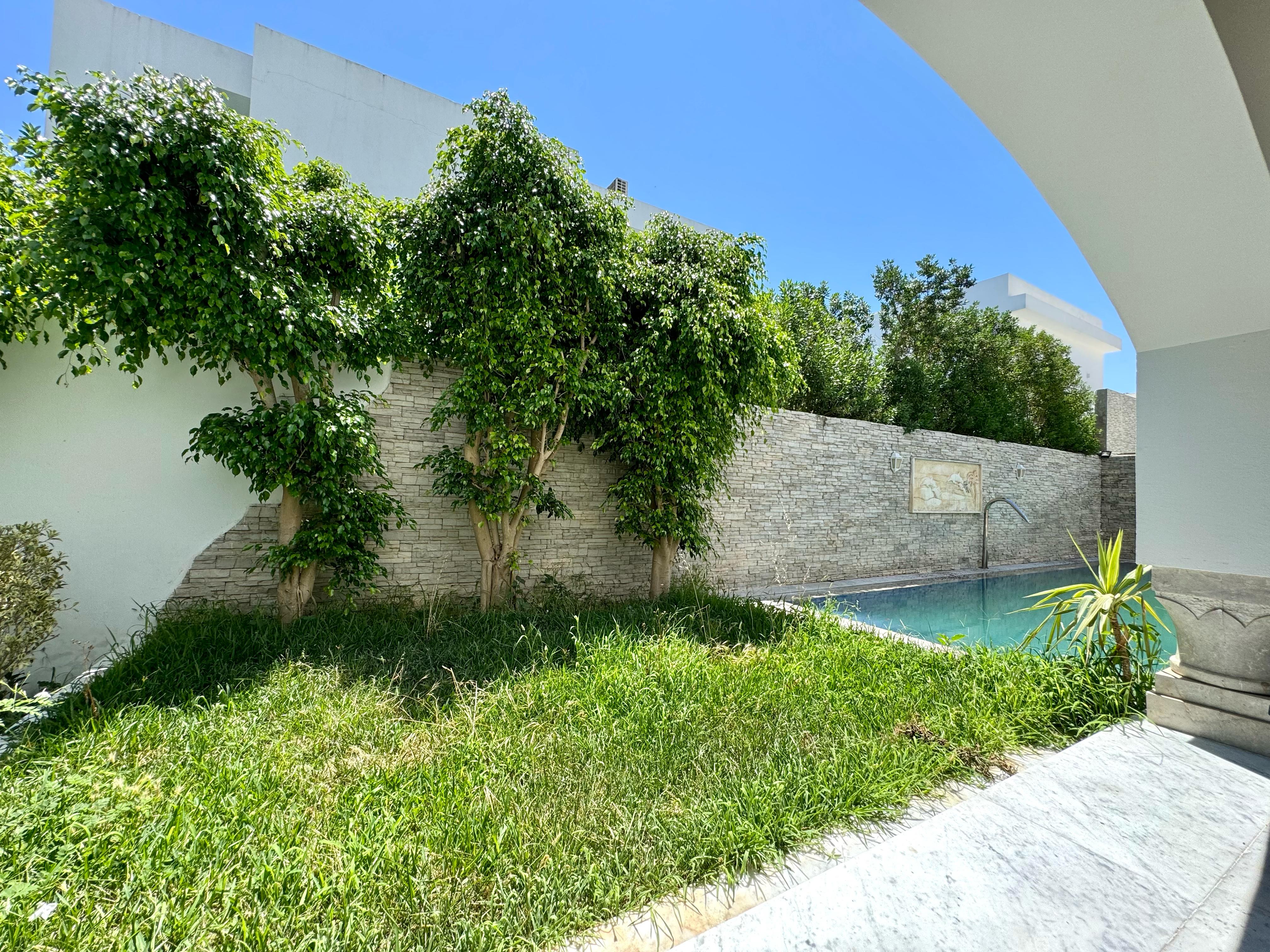 La Marsa Gammart Location Maisons Villa d'exception  avec piscine  gammarth