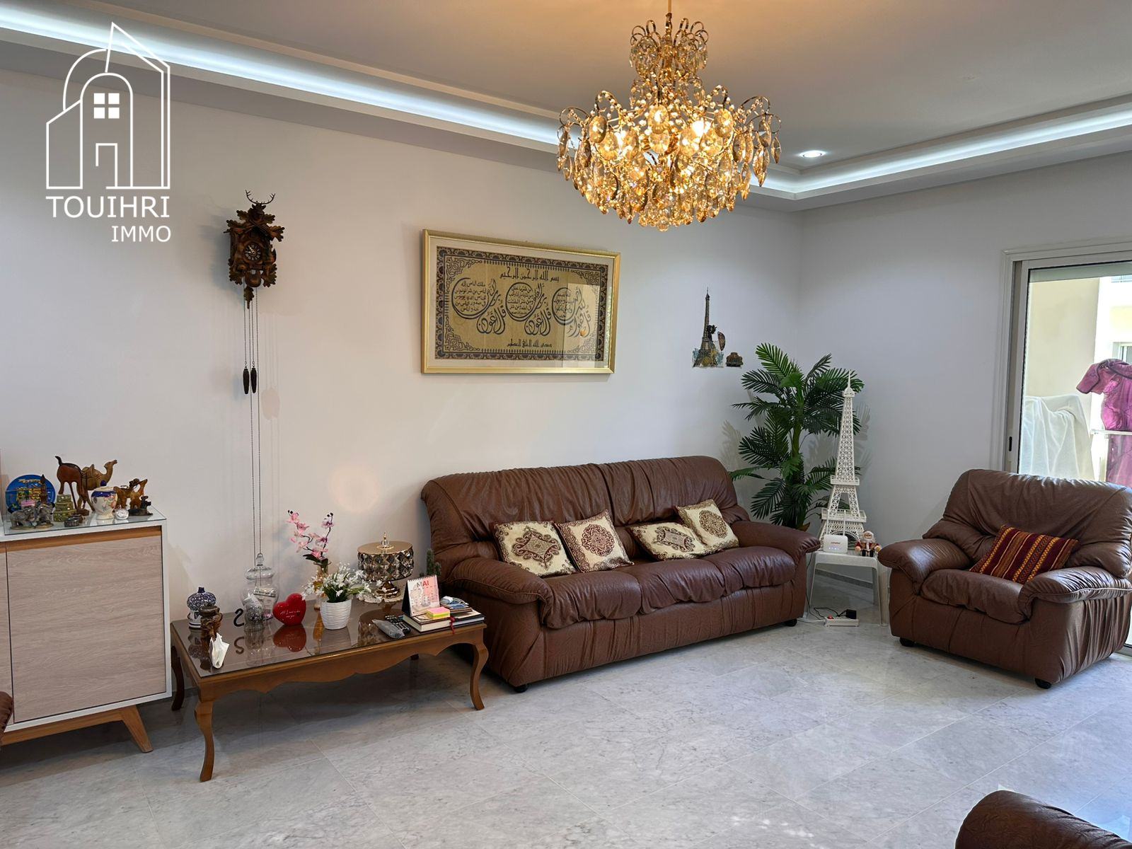 La Soukra La Soukra Location Appart. 3 pices Appartement s2 au 1tage situe la soukra