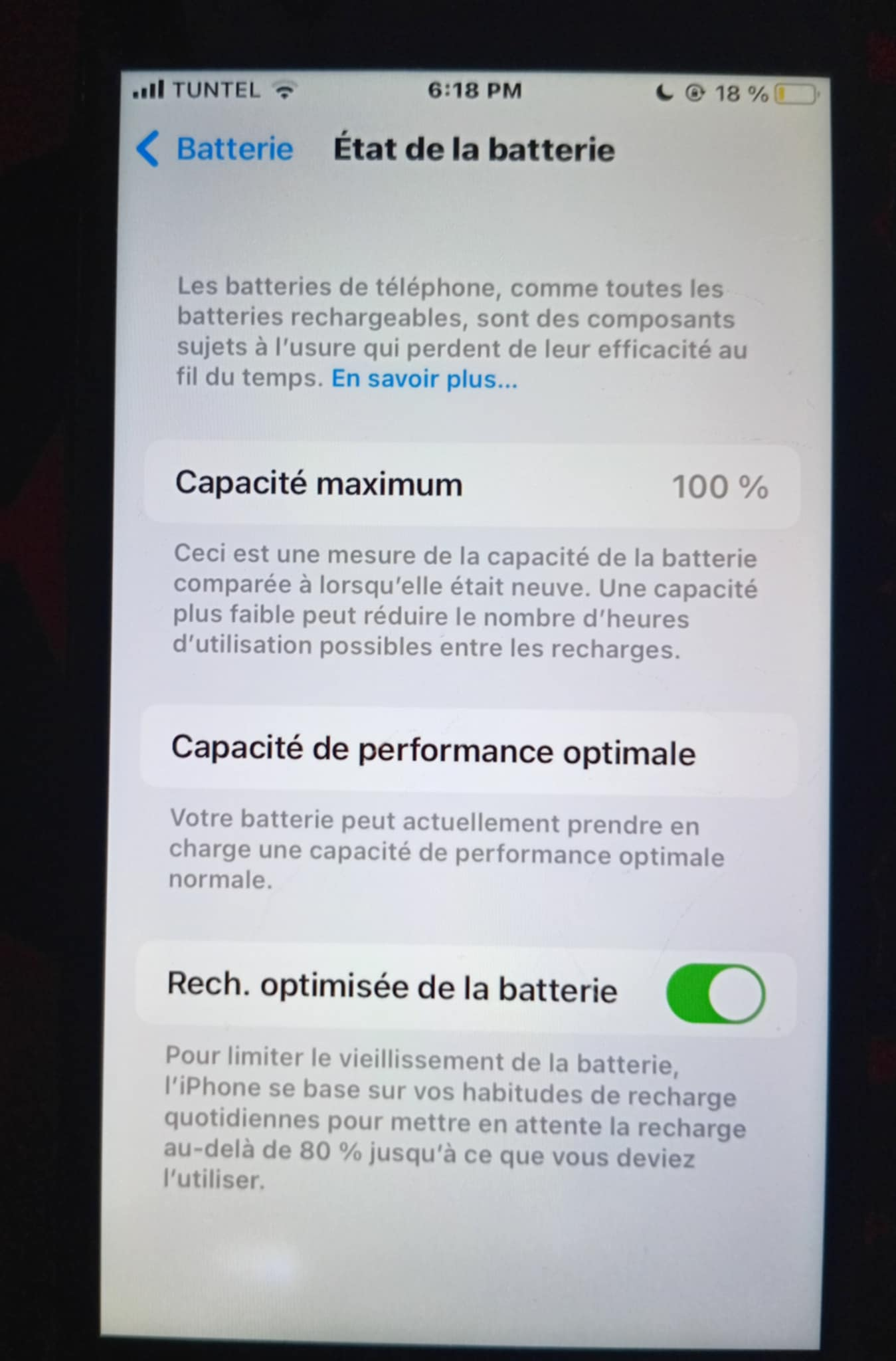 El Ouerdia Bellevue Apple - iPhone iPhone 7  En trs bon tat