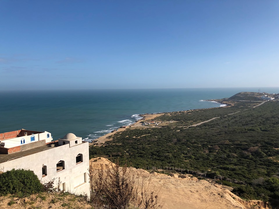 Bizerte Nord Ennadhour Terrain Terrain nu Vue panoramique mer et foret