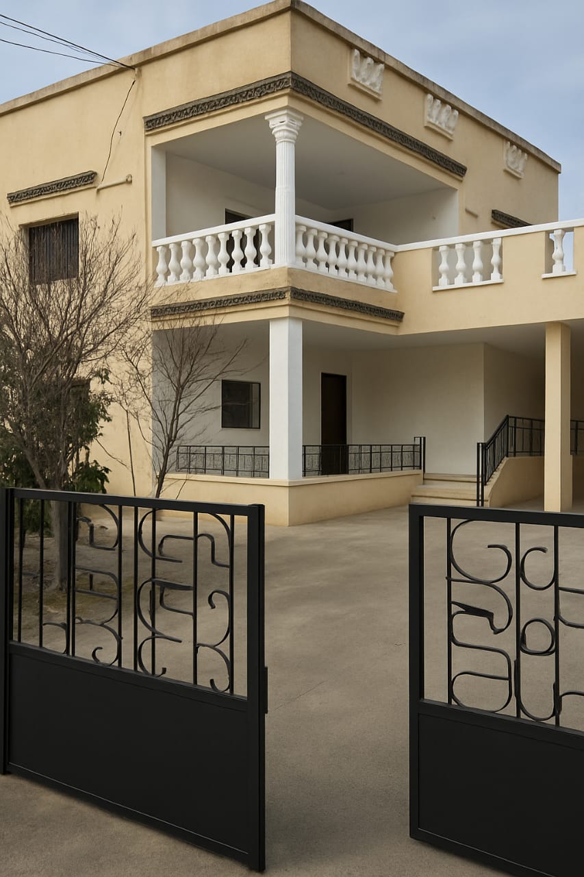 Oued Ellil Cite Erriadh Zone F Location Maisons Villa 2 etages s6