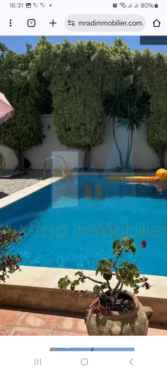 Hammamet Hammamet Vente Maisons Villa avec piscine a hammamet