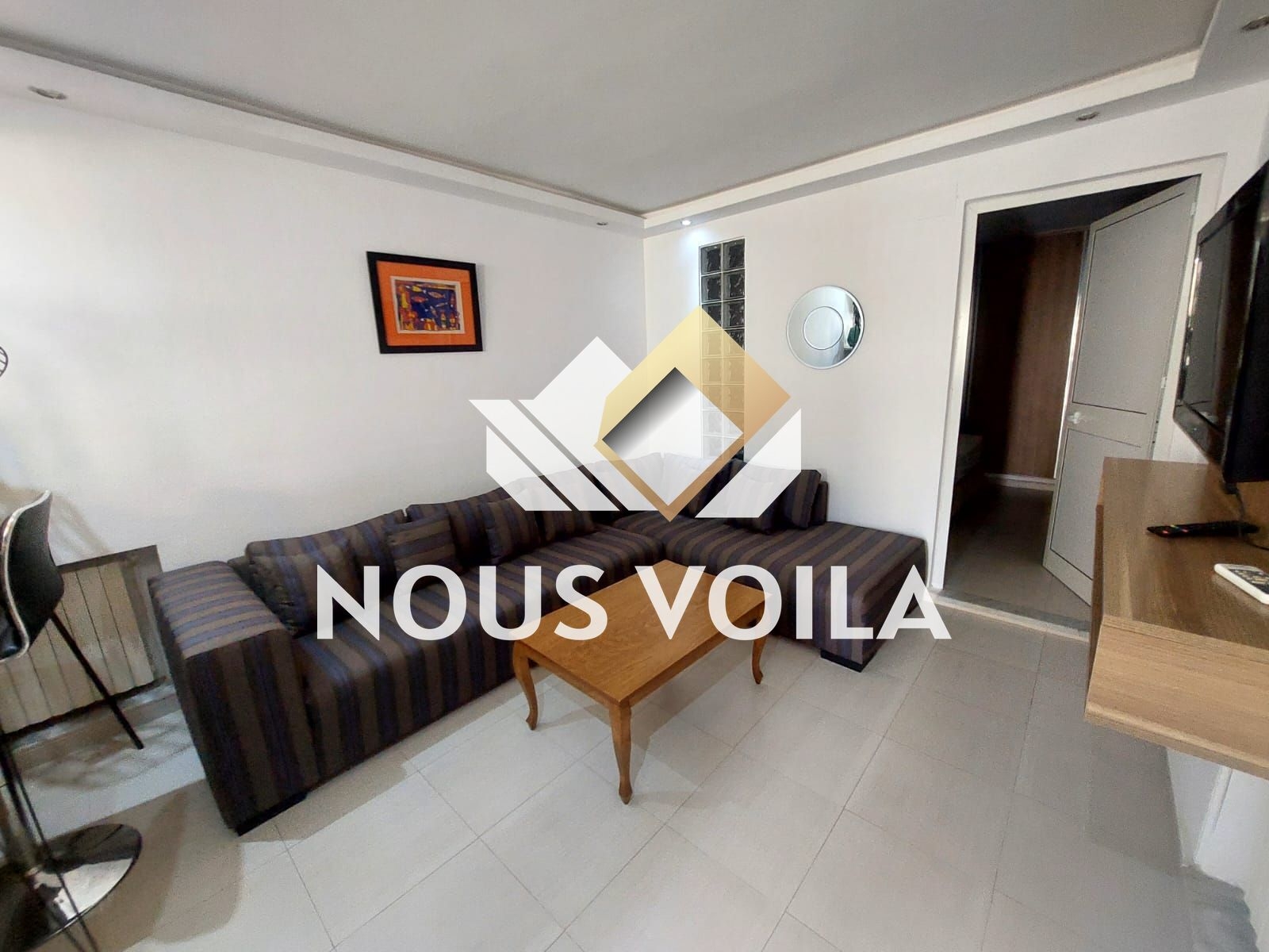 La Marsa Marsa Ennassim Location Appart. 2 pices S1 meubl avec terrasse  la marsa alm0006