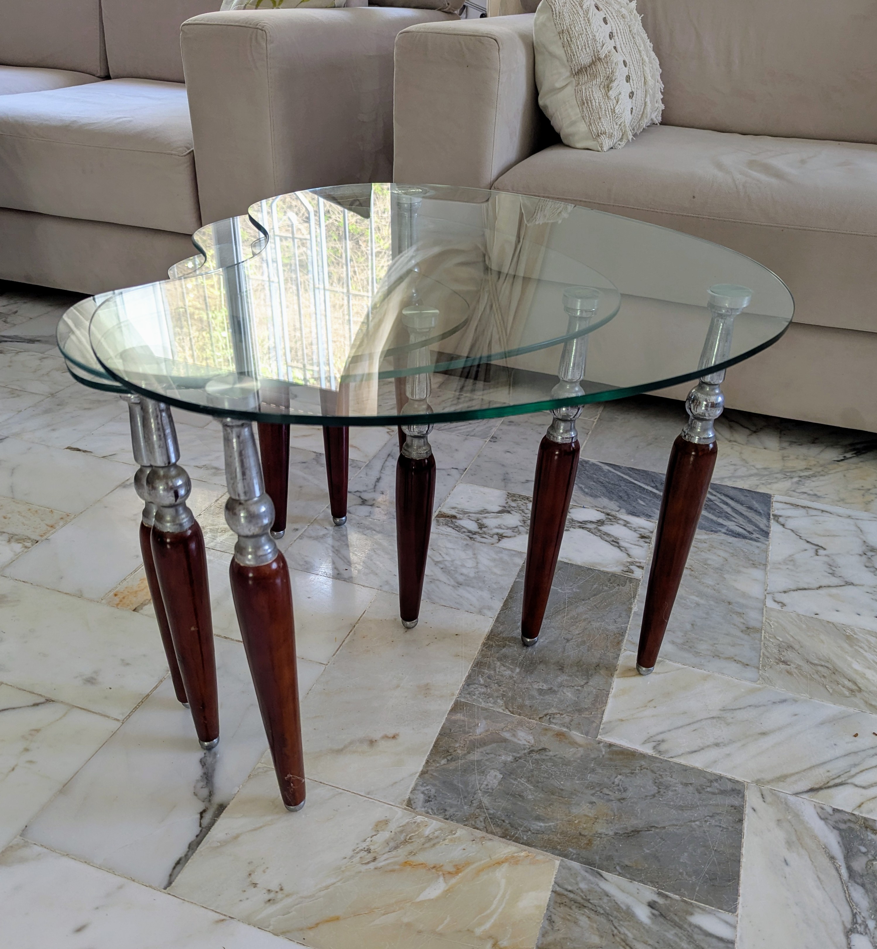 Sfax Ville Sfax Salon - Salle  manger  Tables 3 tables gigognes