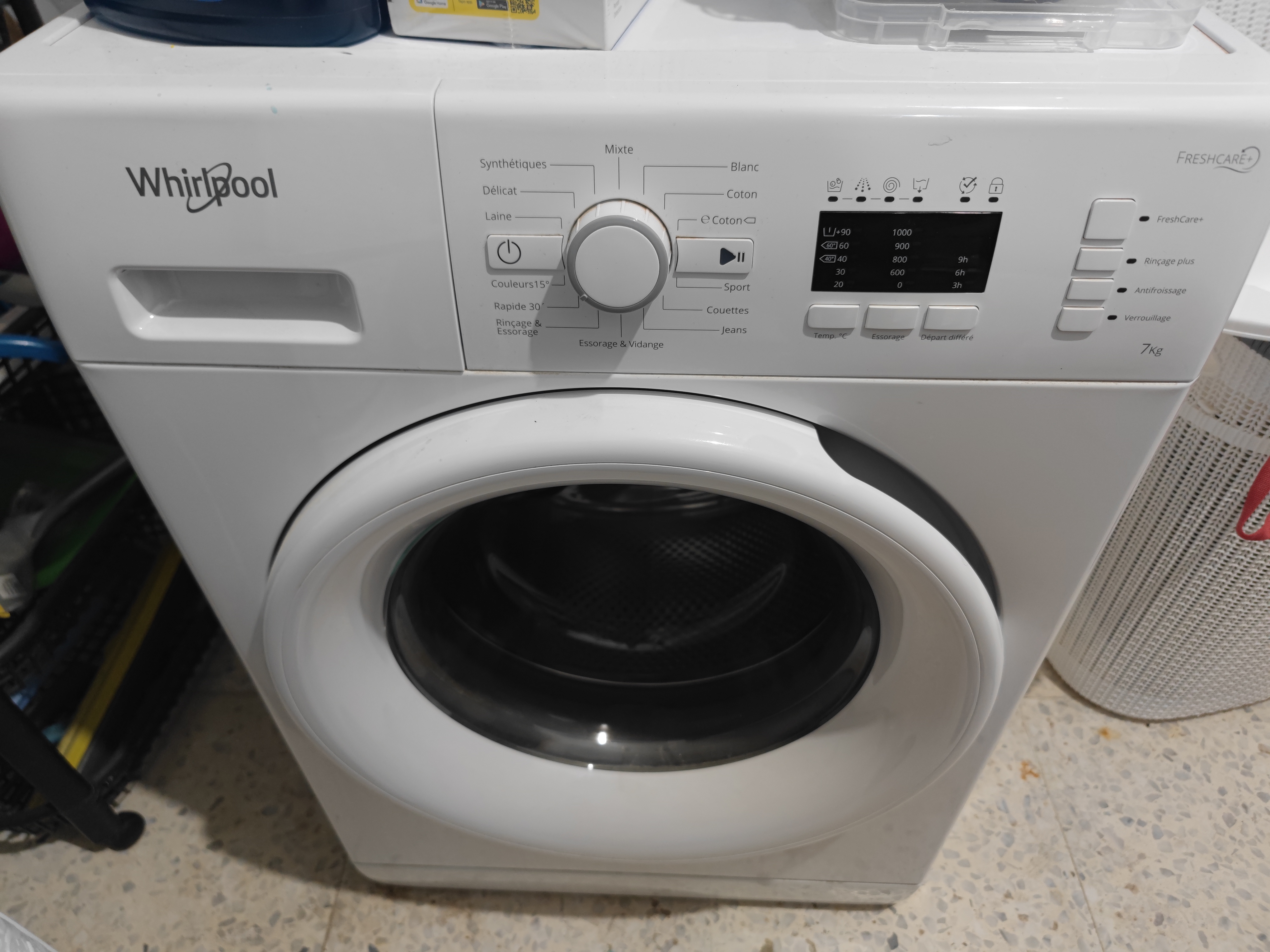 El Menzah El Manar 1 Lave-linge Autre Machine  laver whirlpool