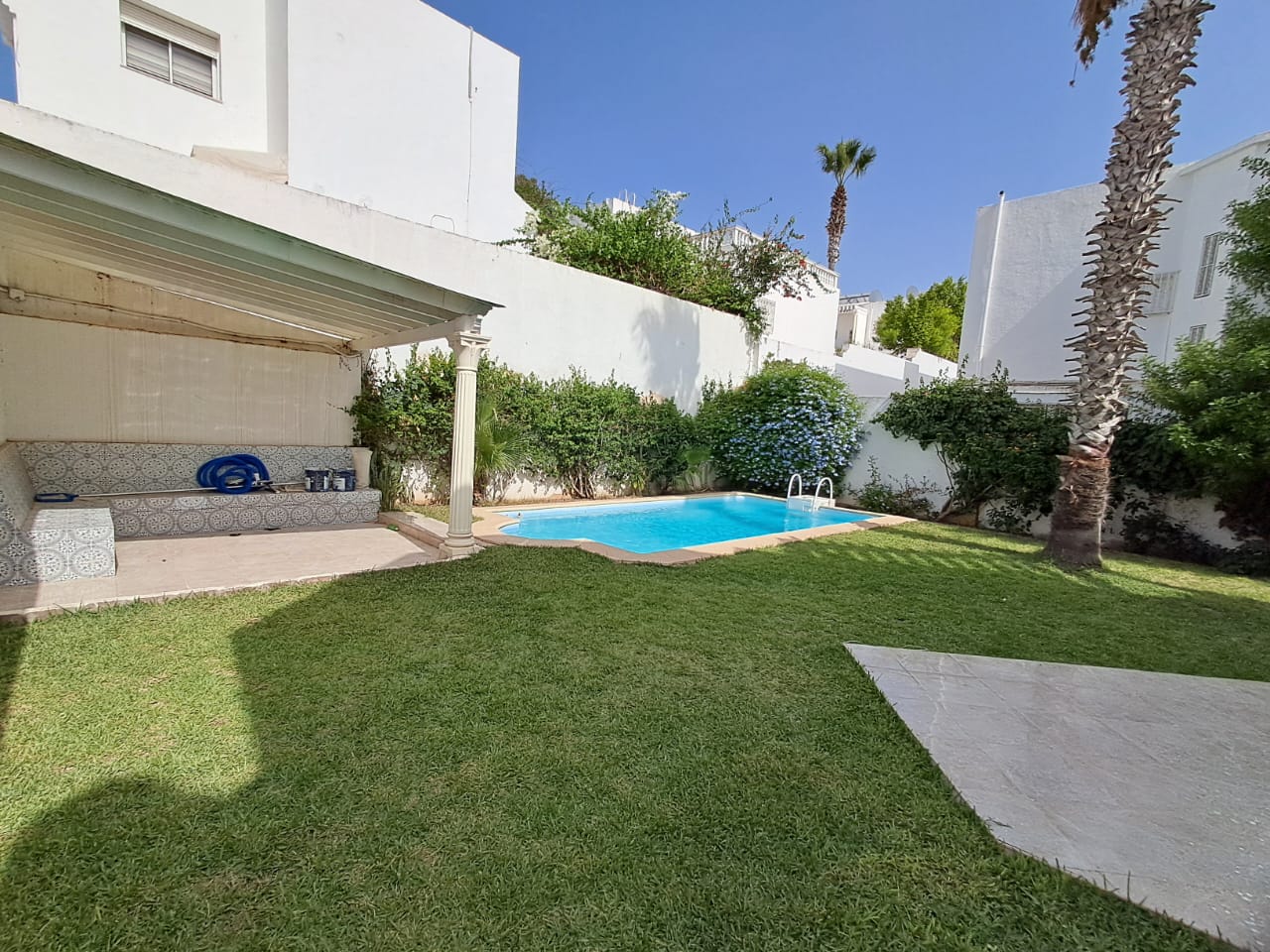 La Marsa Marsa Ennassim Location Duplex Villa  avec   la marsa