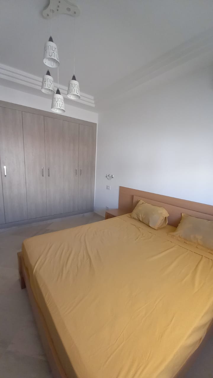 La Marsa El Aouina Location Appart. 2 pices Al s1 meuble laouina
