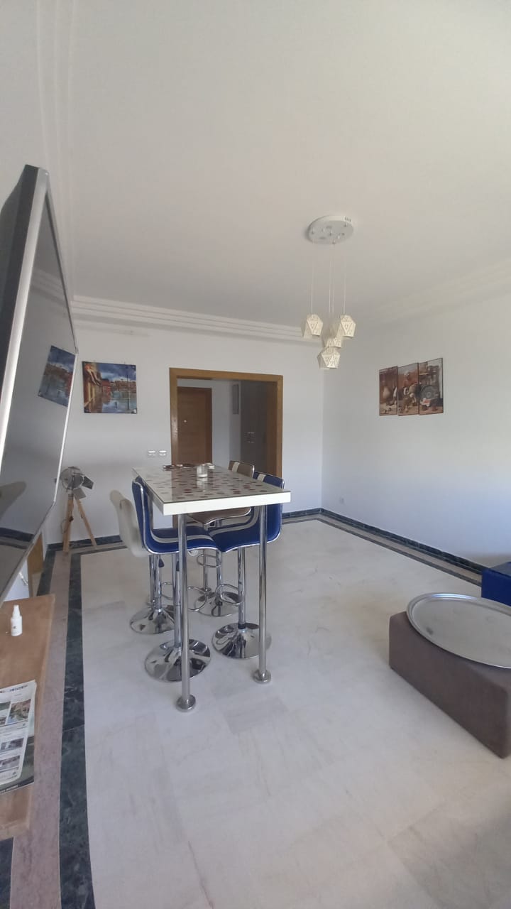 La Marsa El Aouina Location Appart. 2 pices Al s1 meuble laouina