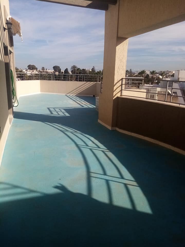 El Kram Le Kram Location Appart. 2 pices S1 haut standing avec grande terrasse au kram