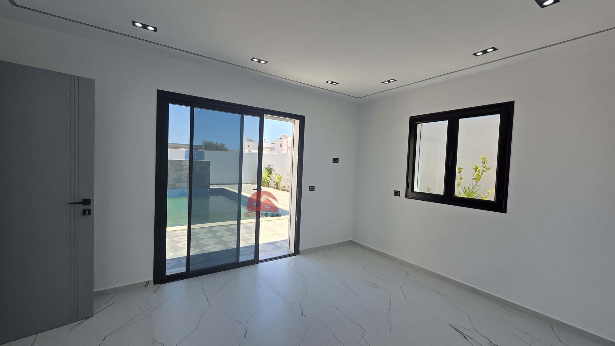 Djerba - Midoun Midoun Vente Maisons Villa neuve avec titre bleu a tezdaine djerba za