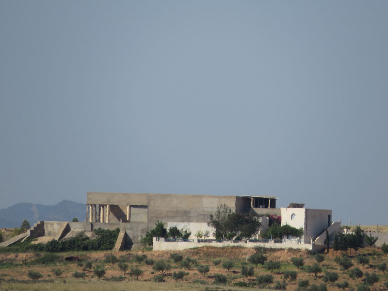 El Fahs El Fahs Terrain Terrain agricole Projet en cours d'une maison d'hte