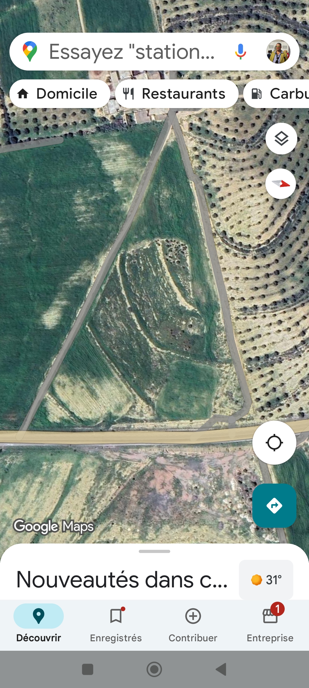 Bir Mcherga Ain El Asker Terrain Terrain nu 4 hectares  excellent emplacement  25 km de tunis