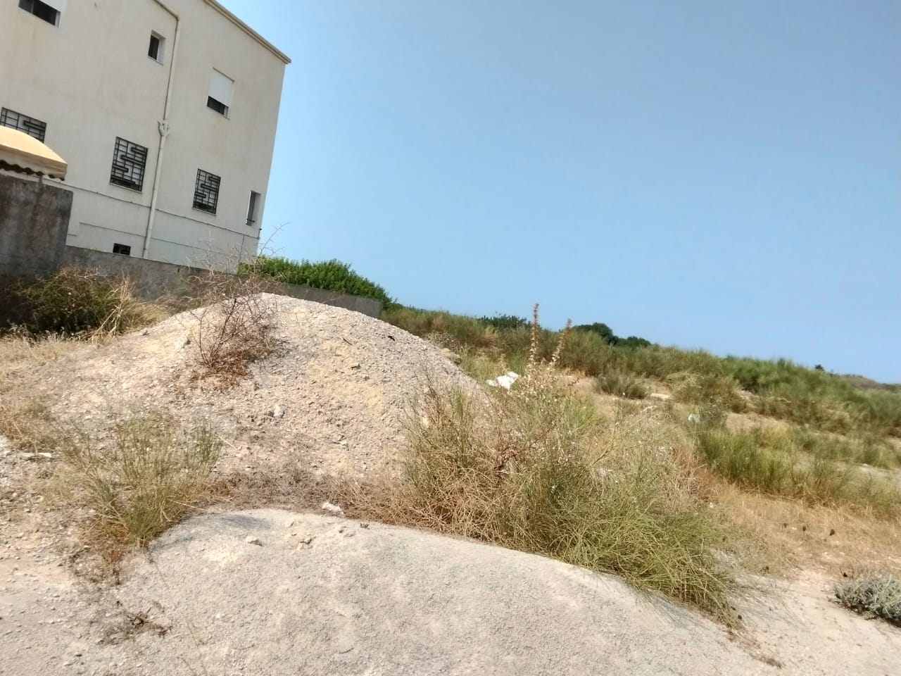 Hammam Chatt Borj Cedria Terrain Terrain nu Terrain vue sur mer
