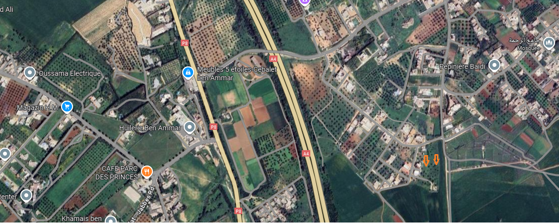 Sidi Thabet Borj Youssef Terrain Terrain nu Des lots de terrain a borj youssef