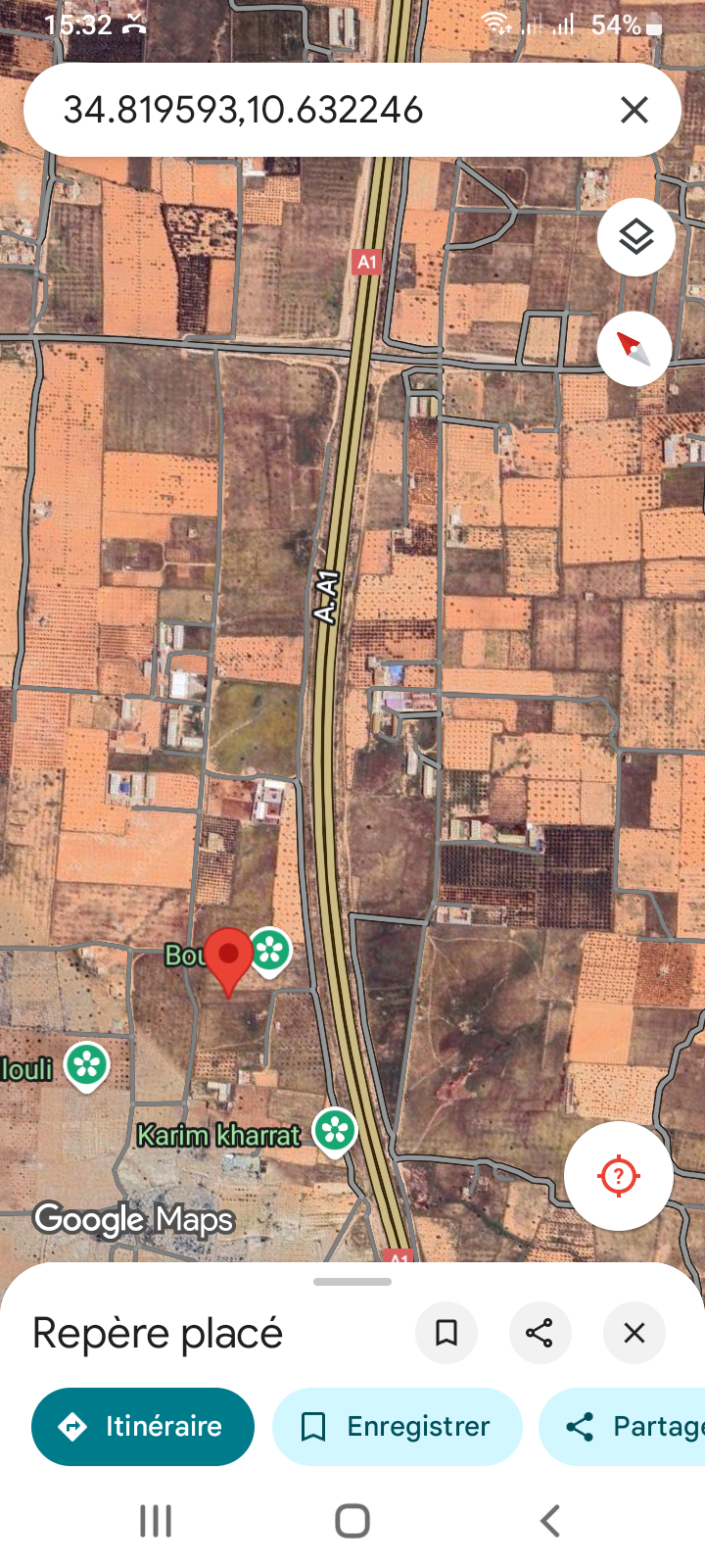 Sfax Ville Ain Tourkia Terrain Terrain nu 2940 m route el ain km 14