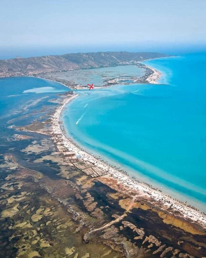 Ghar El Melh Ghar El Melh Terrain Terrain nu Terrain exceptionnel plage privee