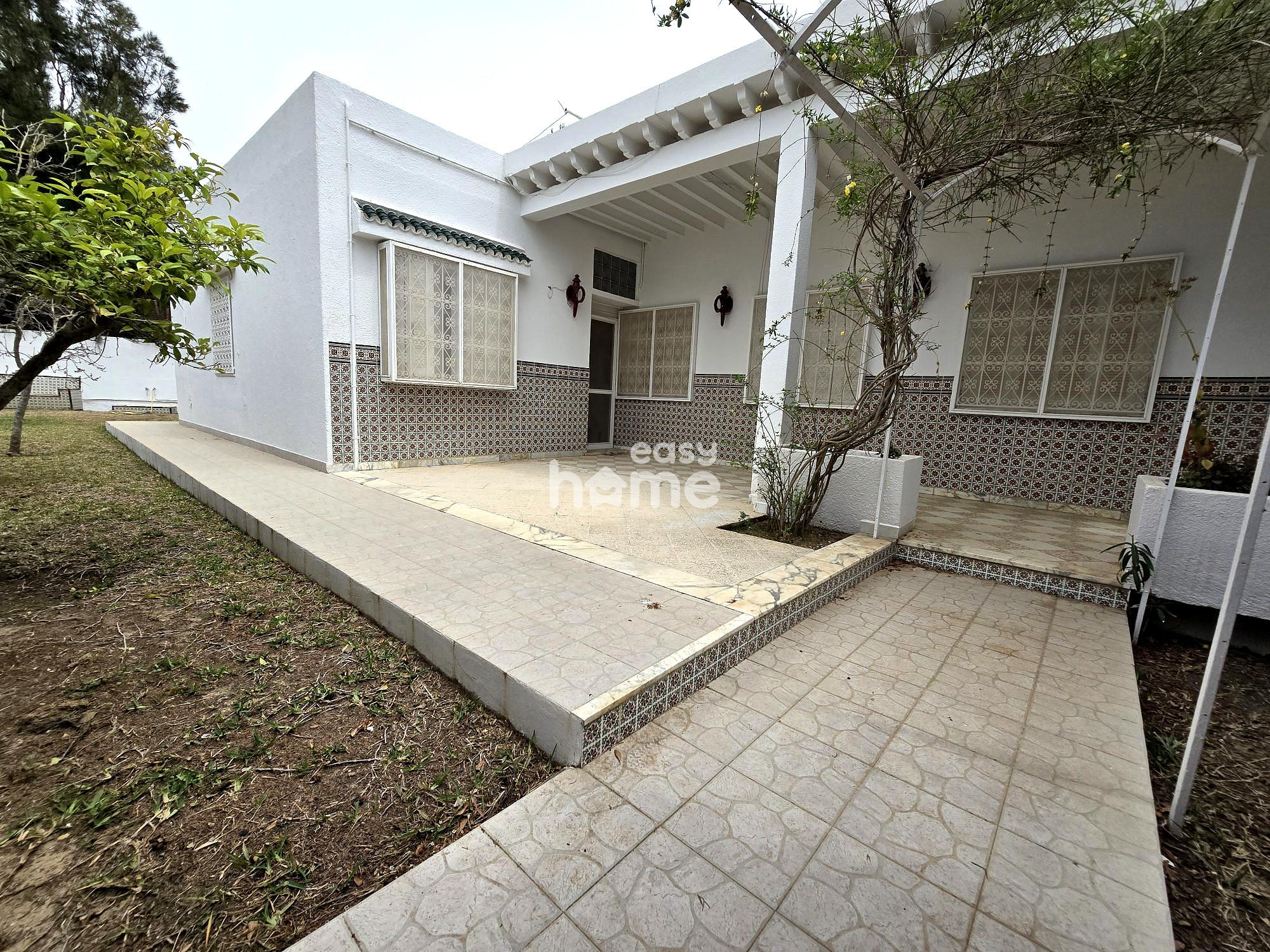 Nabeul Cite El Mahrsi 1 Vente Maisons Bungalow s4 de 420m2  deux oueds