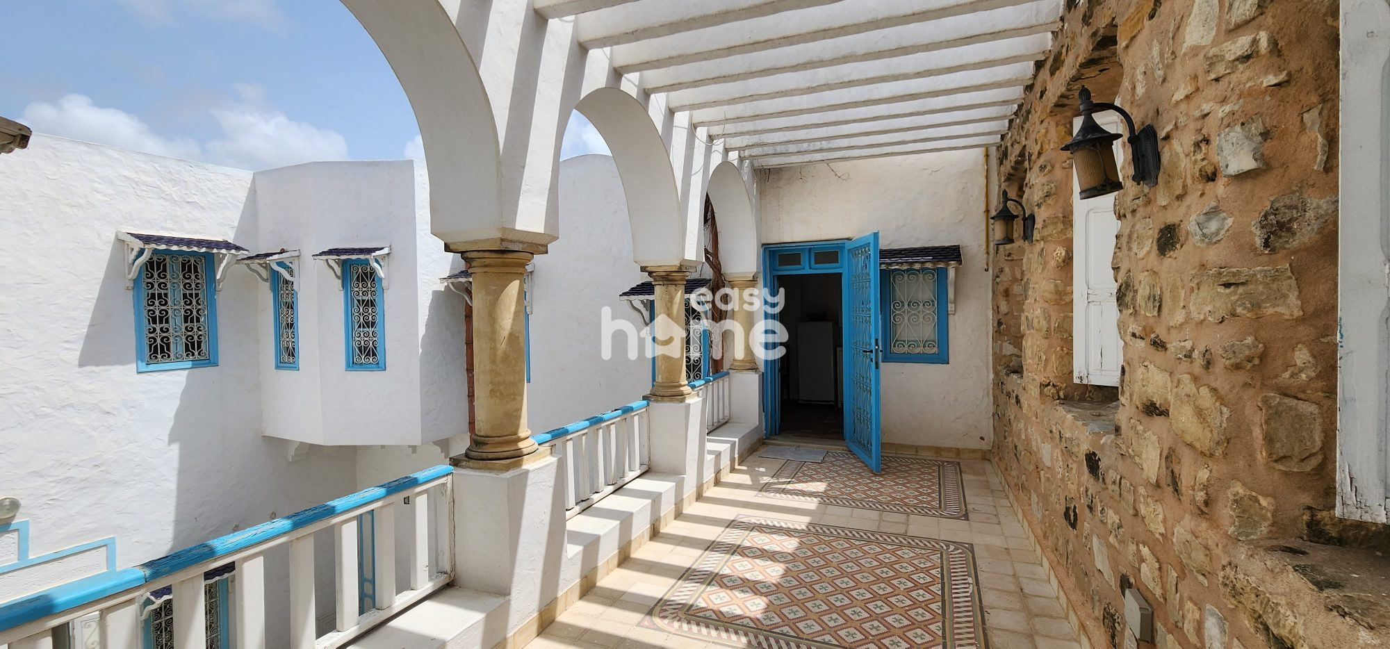 Nabeul Nabeul Vente Maisons Maison arabe de 250m2 sur 167m2 de terrain