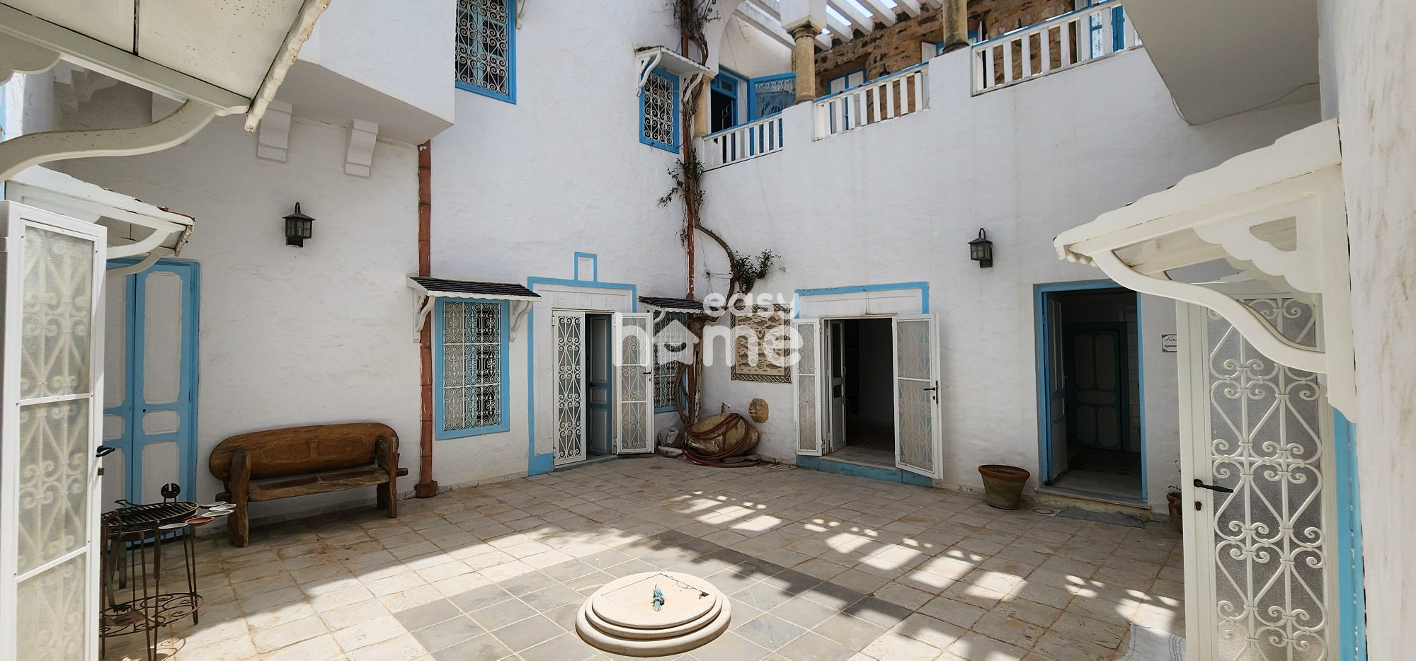 Nabeul Nabeul Vente Maisons Maison arabe de 250m2 sur 167m2 de terrain