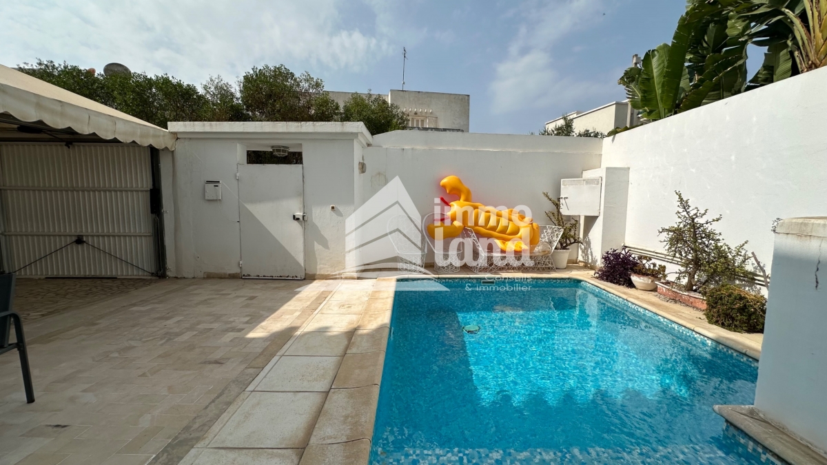 La Marsa Sidi Daoud Location Duplex Duplex s5 avec piscine  sidi daoud