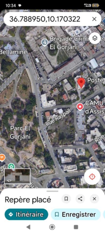 Sidi El Bechir El Gourjani Location Appart. 4 pices Joli app au rdc devant samu gorjani