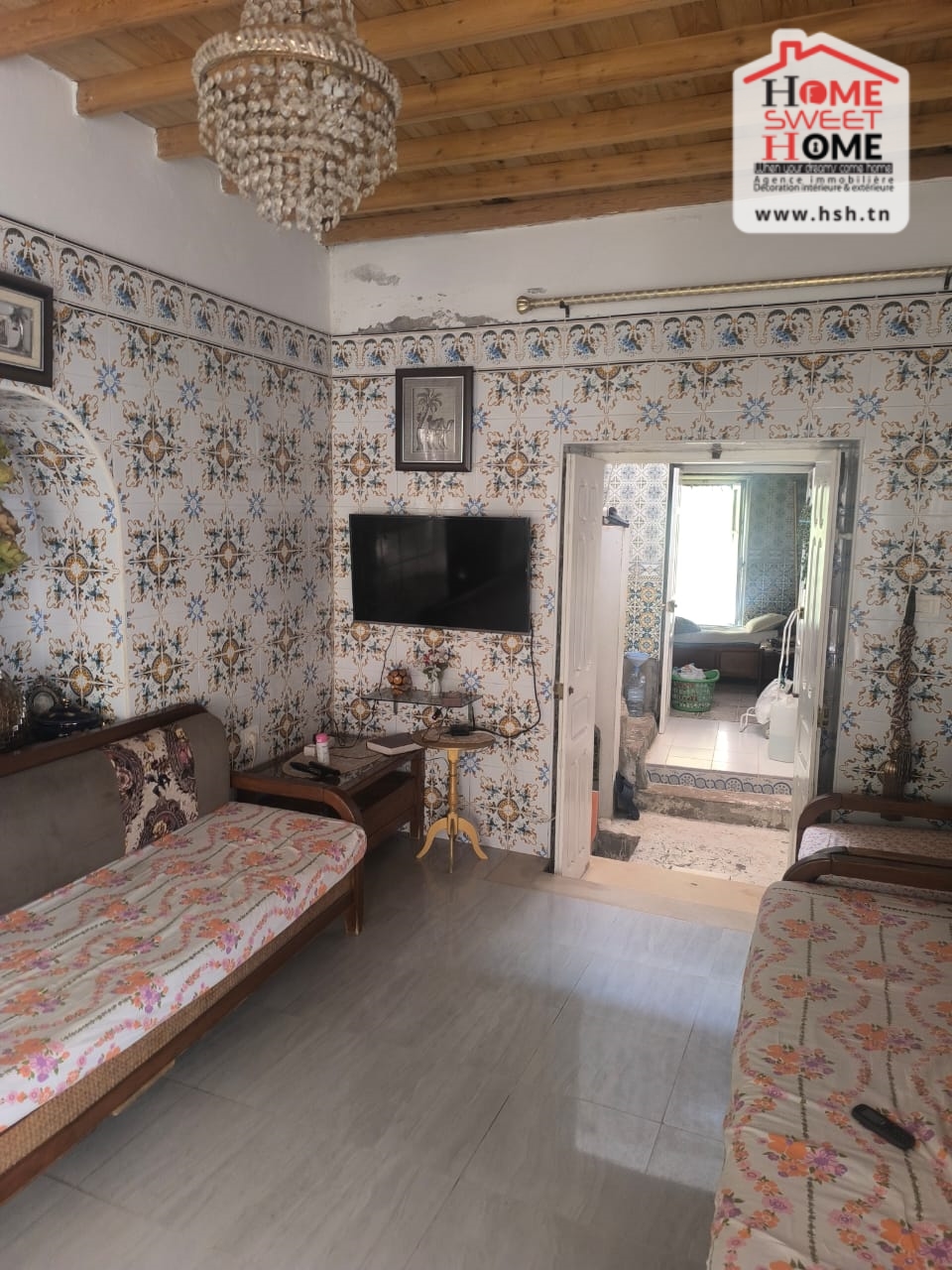 Bab Bhar Bab Bhar Vente Appart. 5 pices+ Immeuble alcove  bab jdid