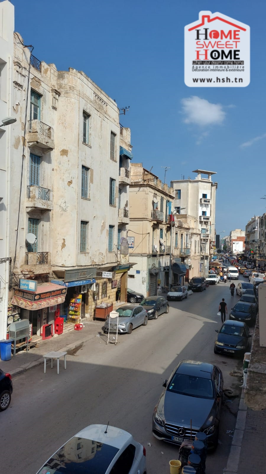 Bab Bhar Bab Bhar Vente Appart. 2 pices Appart s2 alanie au centre ville tunis