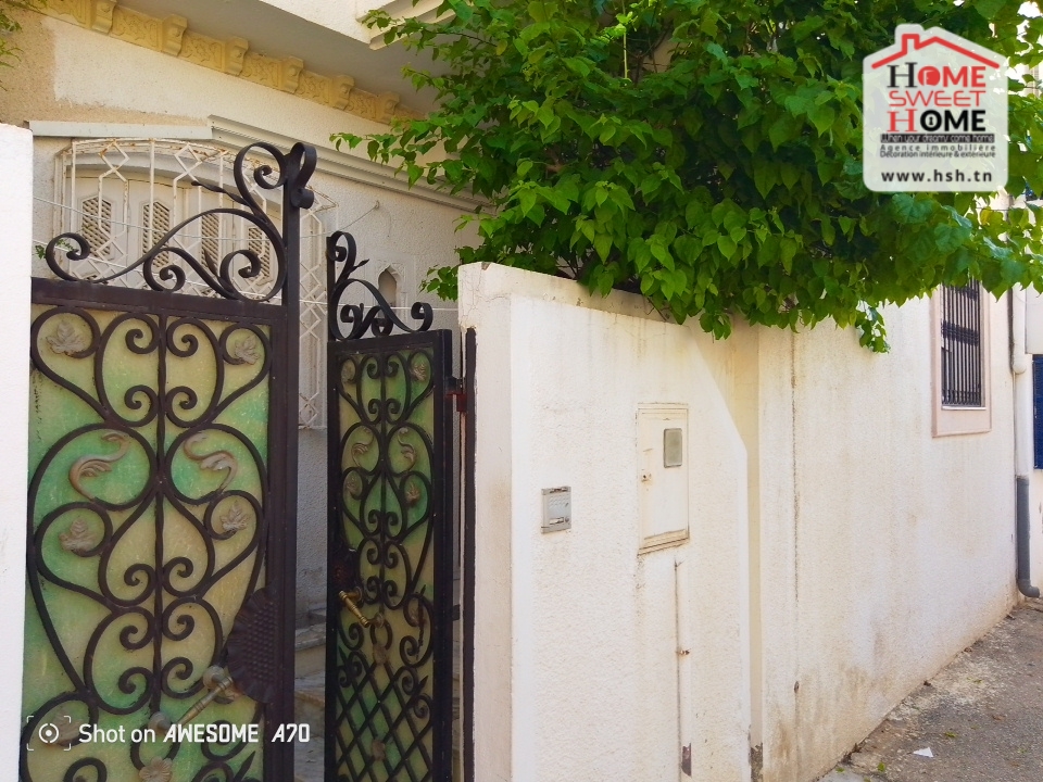 La Marsa Marsa Erriadh Vente Appart. 3 pices Rdc de villa solne  la marsa