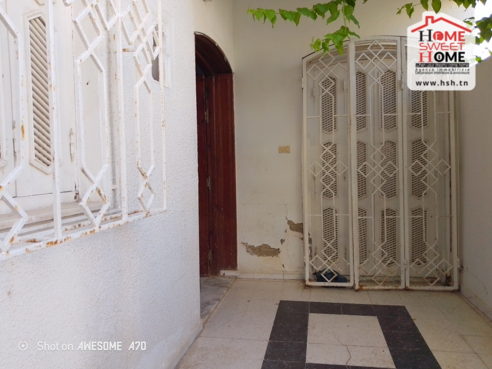 La Marsa Marsa Erriadh Vente Appart. 3 pices Rdc de villa solne  la marsa