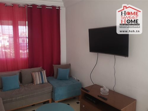 Carthage Salambo Location Appart. 2 pices Etage s2 lennon meubl  salambo