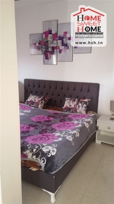 Carthage Salambo Location Appart. 2 pices Etage s2 lennon meubl  salambo